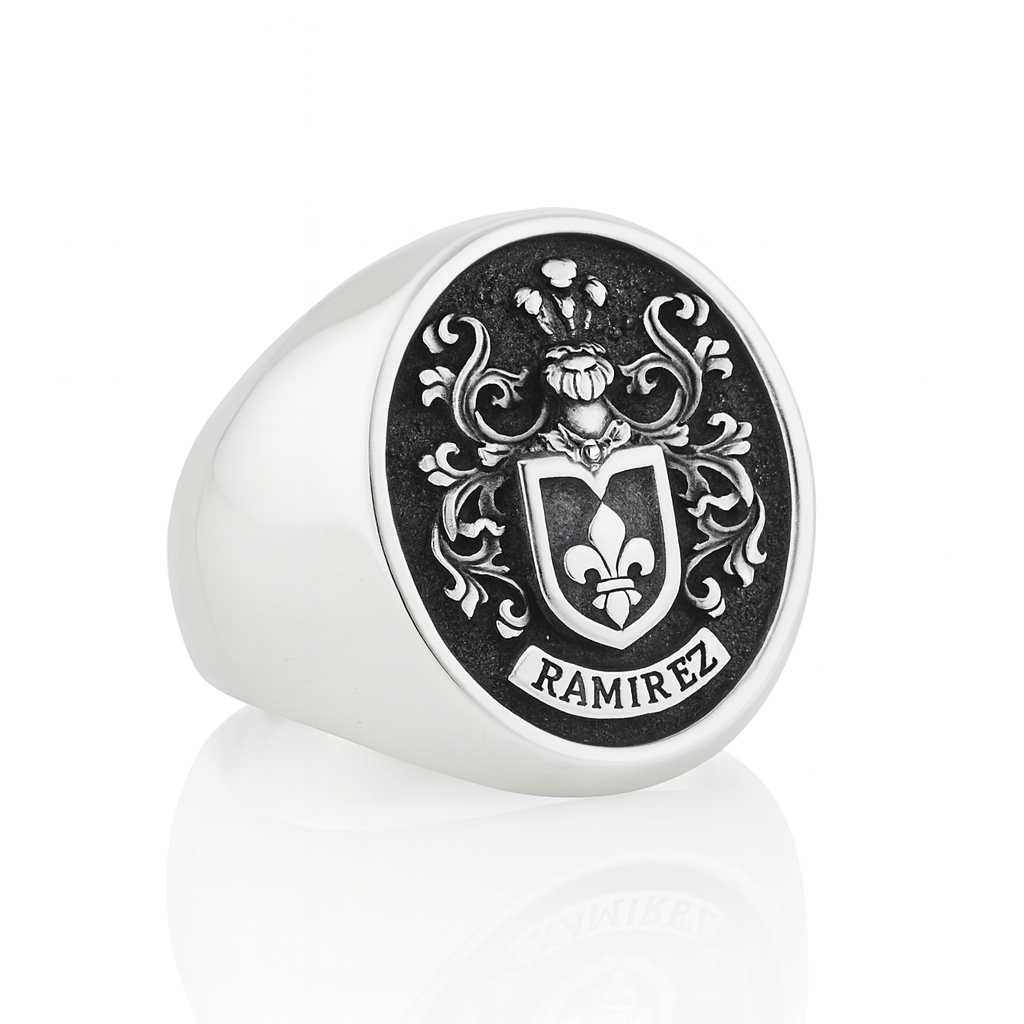 Anillo Escudo Familiar