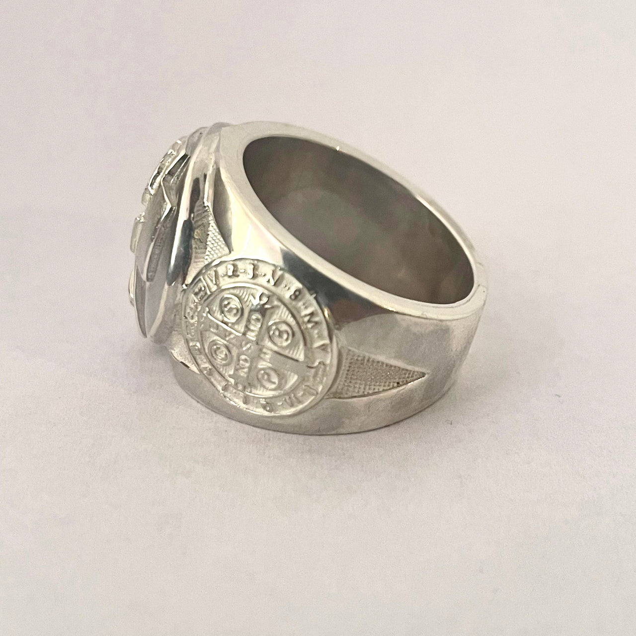 Saint Benedict Hands Ring