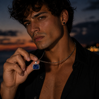 Thumbnail for EGEO Legado — Collar Lapislazuli Plata 950