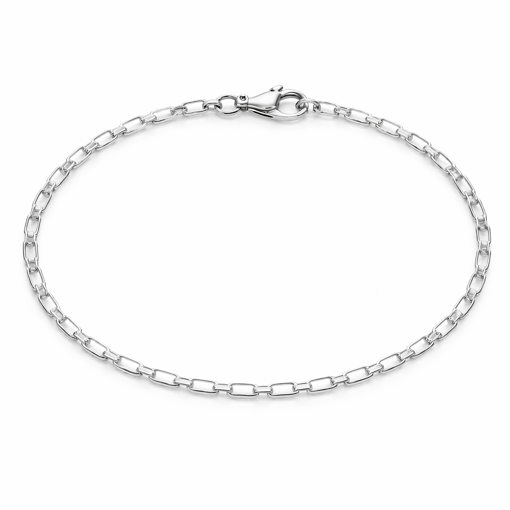 Line Box Essence — Silver Box Bracelet 950