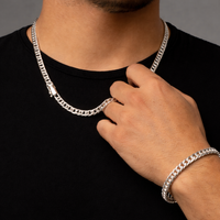 Thumbnail for 950 Silver Mesh Chain and Bracelet Pack