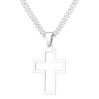Thumbnail for 950 Sterling Silver Order Chain and Cross