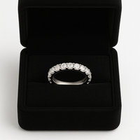 Thumbnail for Tennis Iced 4mm 950 Sterling Silver