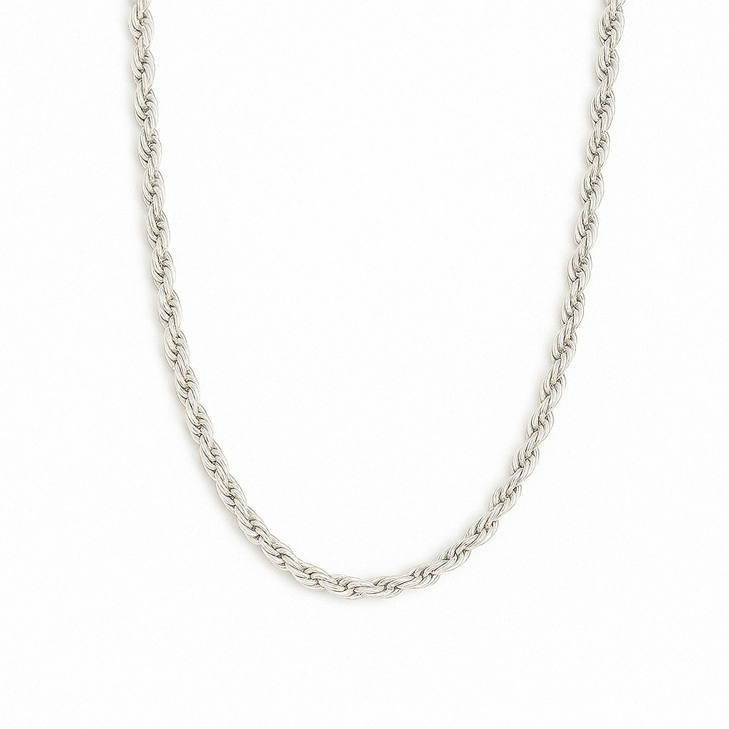 Cadena Rope de Plata 950 3mm