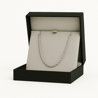 Thumbnail for Cadena Rope de Plata 950 3mm