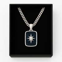 Thumbnail for North Star Necklace - 950 Silver & Labradorite