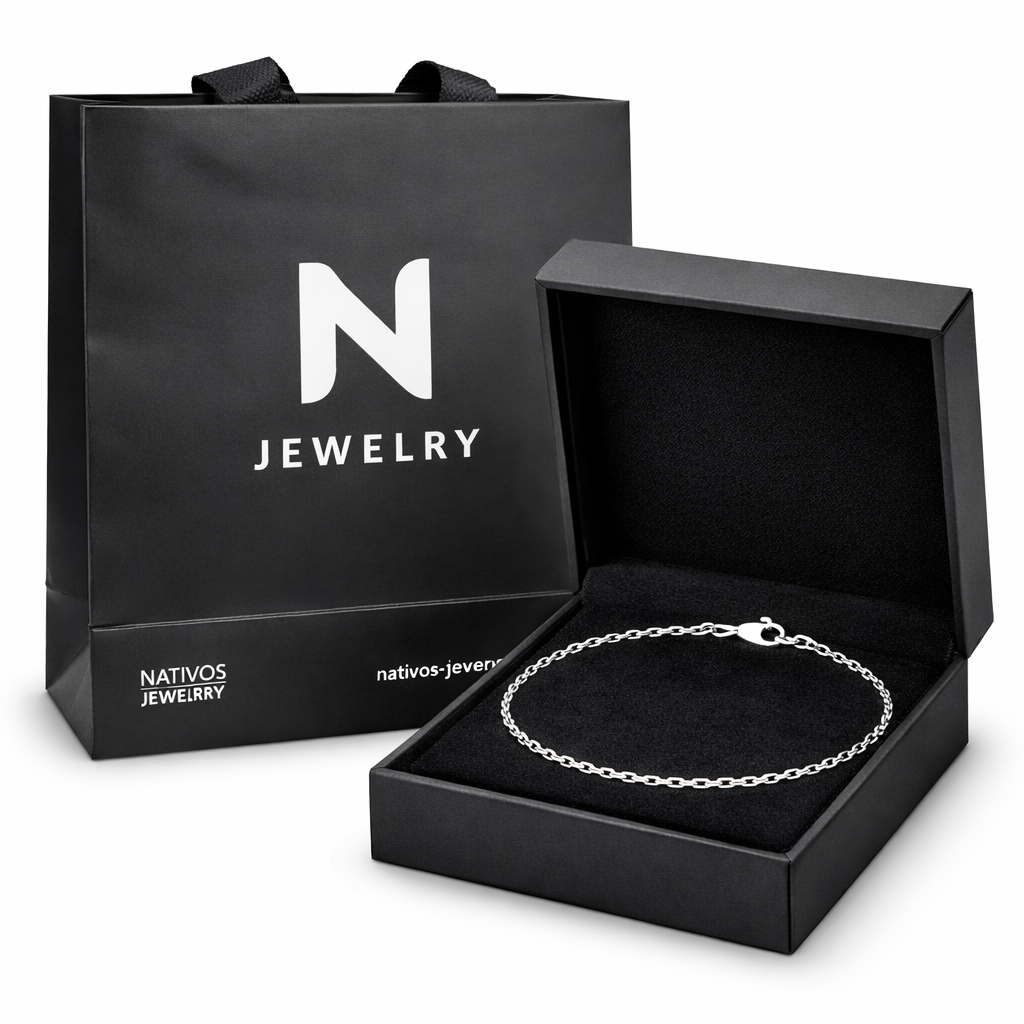 Line Box Essence — Silver Box Bracelet 950