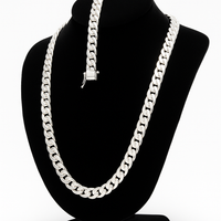 Thumbnail for Sea Bass Loin Chain and Bracelet Set 10mm 180gr