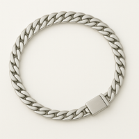 Thumbnail for Pulsera Miami Plata 5mm- Plata Pura 950