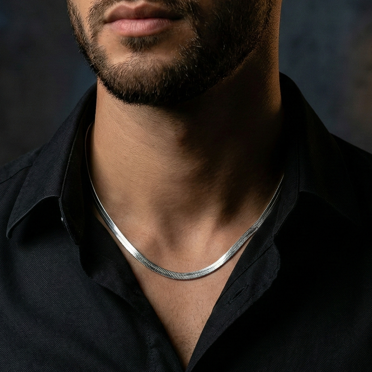 Snake 4 mm — Cadena Plata 925