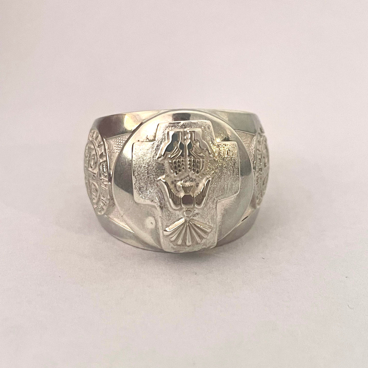 Saint Benedict Hands Ring