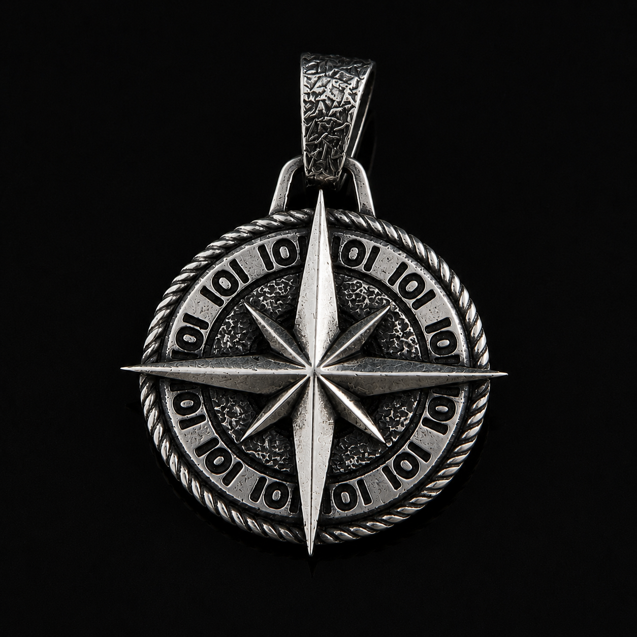 Dije North Star Plata 950