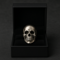 Thumbnail for 950 Silver Skull Ring