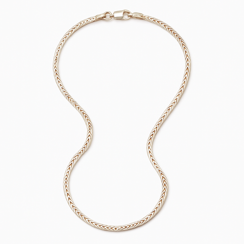 Espiga 2 mm — Cadena Plata 950