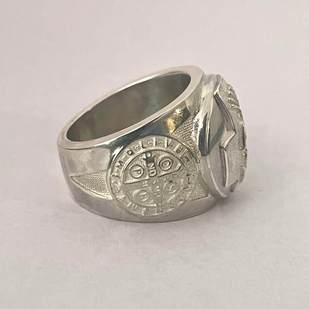 Saint Benedict Hands Ring