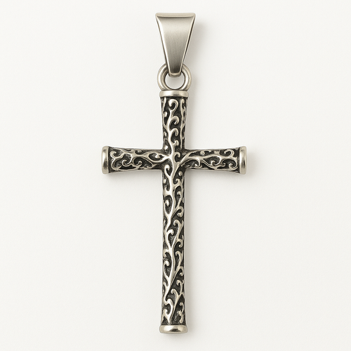 Cruz Tribal de Plata ley 950