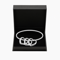 Thumbnail for Brazalete con dije personalizado de Plata 950