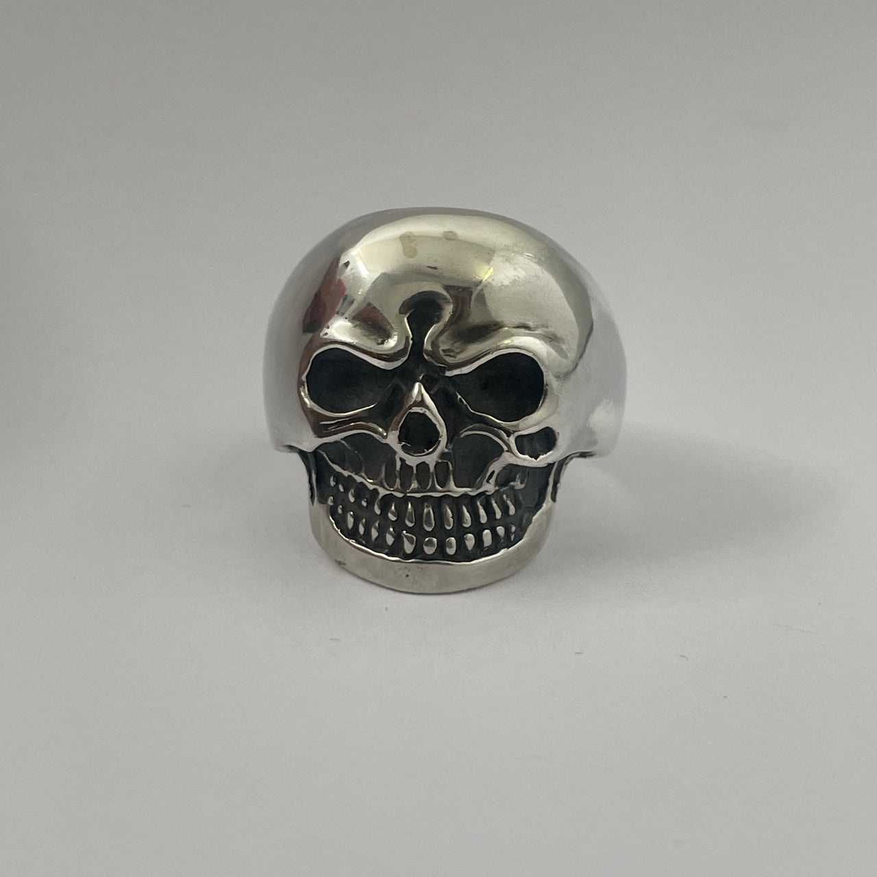 Anillo Calavera rock de Plata 950