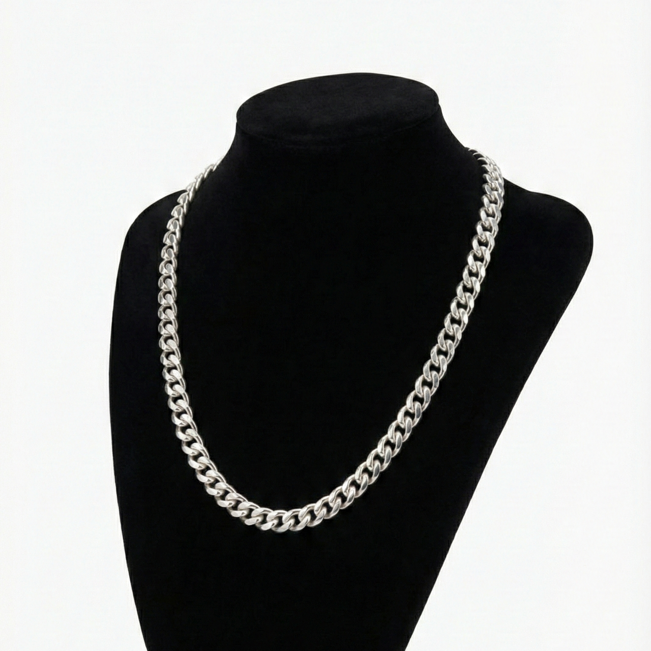 Lomo de Corvina 7mm — Cadena Plata 950