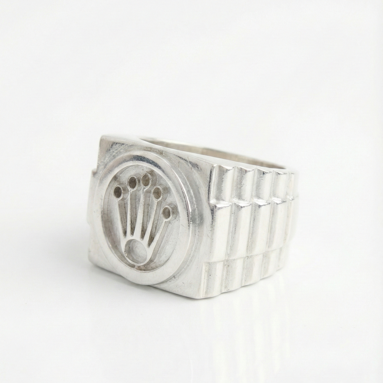 Clock’s — Anillo Plata 950