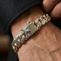 Thumbnail for Lomo Dominio 10mm — Silver Bracelet 950