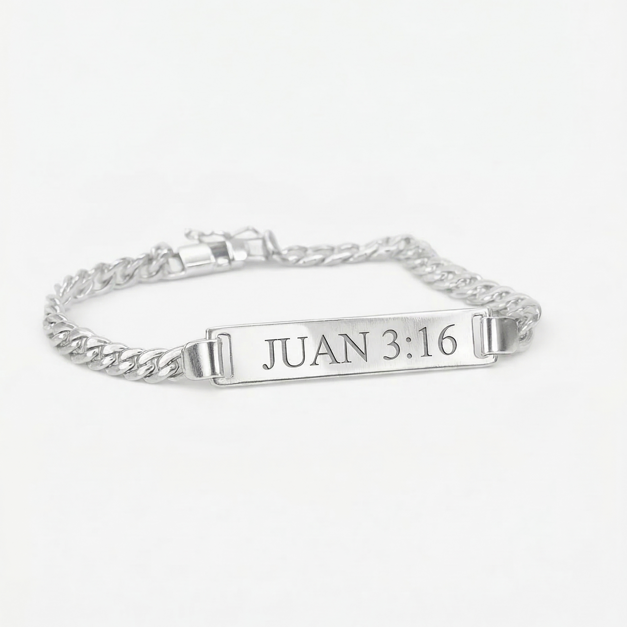 Identity Bracelet 5mm — Silver ID Bracelet 950 (20cm)