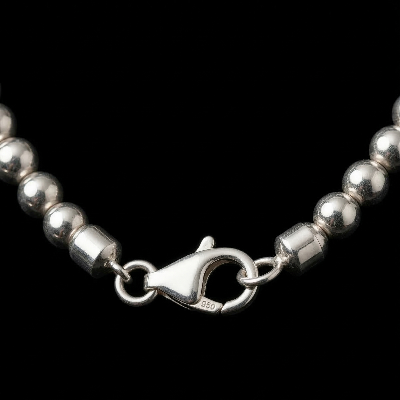 Essence Beads — Silver Beaded Bracelet 950 