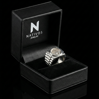 Thumbnail for Clock’s — Anillo Plata 950