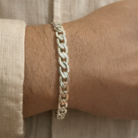 Thumbnail for Hexagonal Precisión 6mm — Silver Bracelet 950