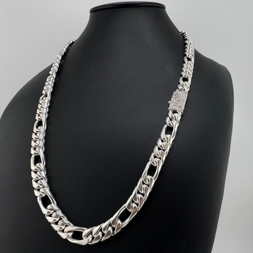 Collar Figaro con broche Iced