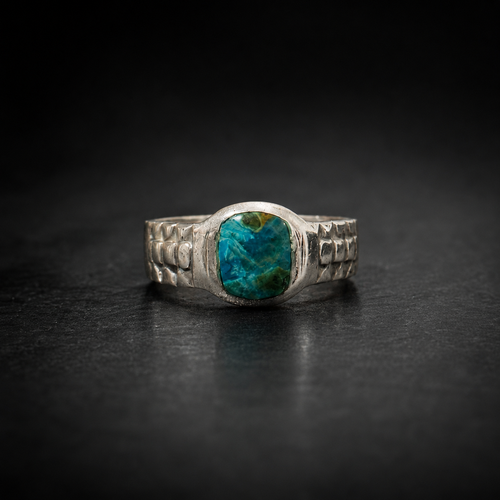 KRONOS Discipline — Turquoise Ring Silver 950 