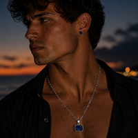 Thumbnail for EGEO Legado — Collar Lapislazuli Plata 950