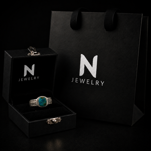 KRONOS Discipline — Turquoise Ring Silver 950 
