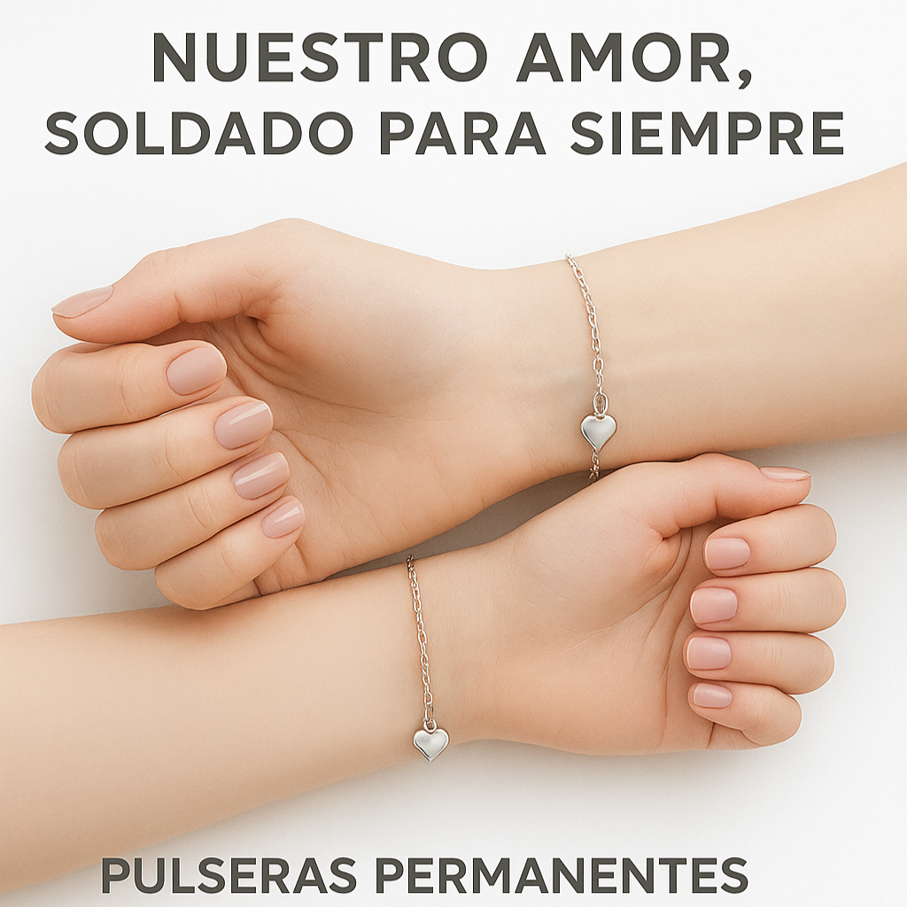 Pulseras Permanentes Día de la Madre – Mamá e Hijo(a) / Pareja / Individual