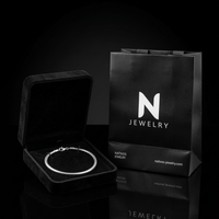 Thumbnail for Flowing Snake Tail — Silver Snake Bracelet 925 (21cm) 