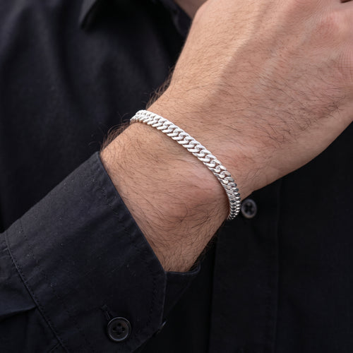 Cuban Mesh Balance 5mm — Silver Cuban Bracelet 950