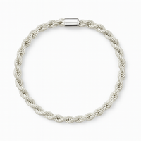 Thumbnail for Pulsera Rope Clásica en Plata 950