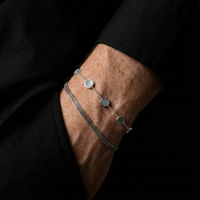 Thumbnail for Aquamarine Essence — Aquamarine Silver Bracelet 950 