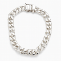 Thumbnail for Pulsera de Plata ley 950 Figaro 70gr