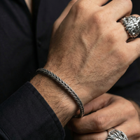 Thumbnail for Espiga Sutil 2.5mm — Silver Bracelet 950