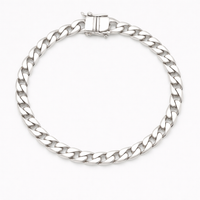 Thumbnail for Classic Lomo 5mm — Silver Bracelet 950 (21cm / 8”)