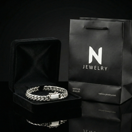 Lomo Presencia 6mm — Silver Bracelet 950