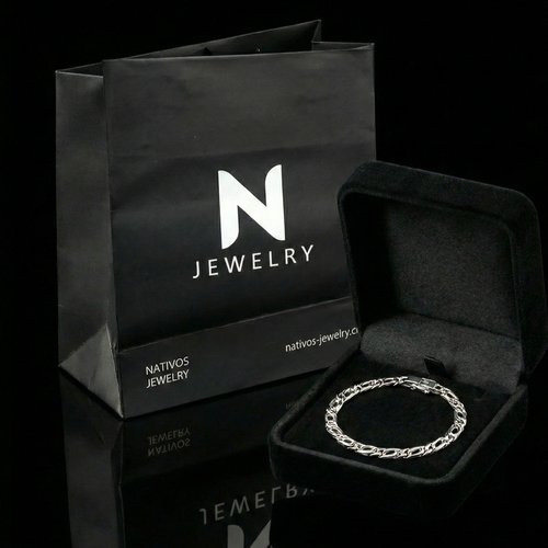 Mónaco Sutil — 3 mm Silver Bracelet 950