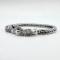 Thumbnail for Pulsera Wolf Plata Ley 950