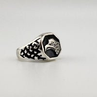 Thumbnail for Eagle Ring Plata Ley 950