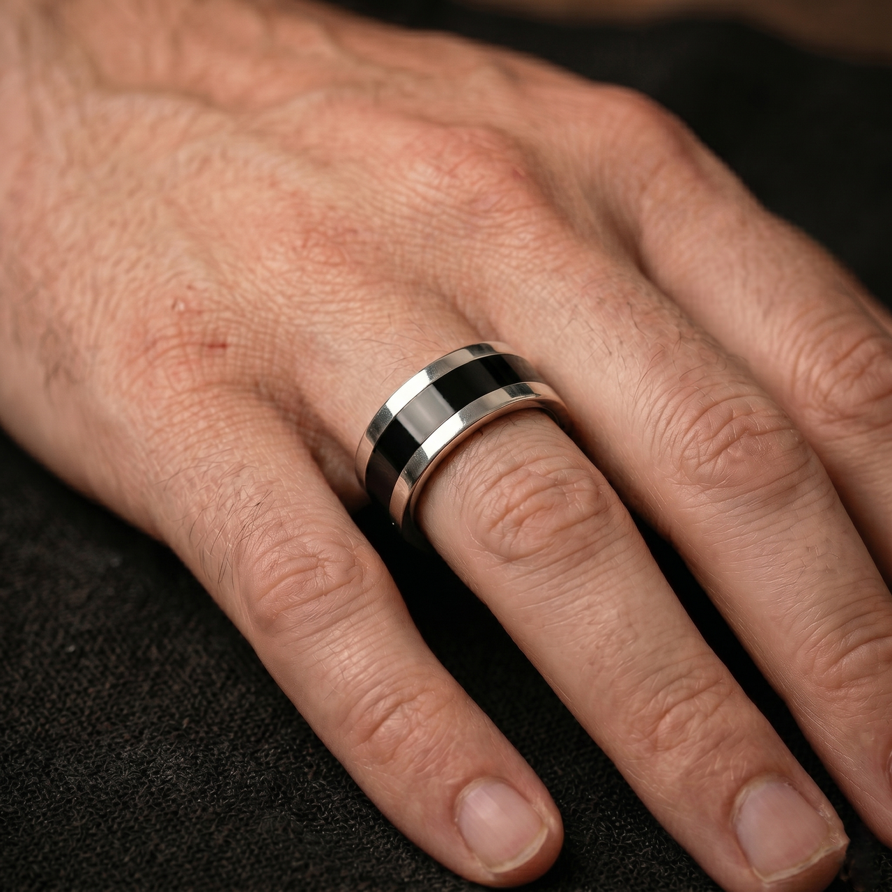 Eclipse — Anillo Plata 950