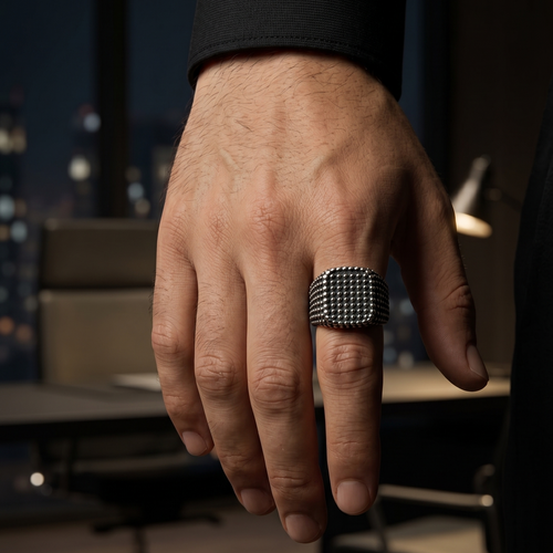 Point — Silver 950 Ring