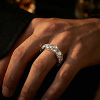 Thumbnail for Crystal Line — Anillo Plata 950