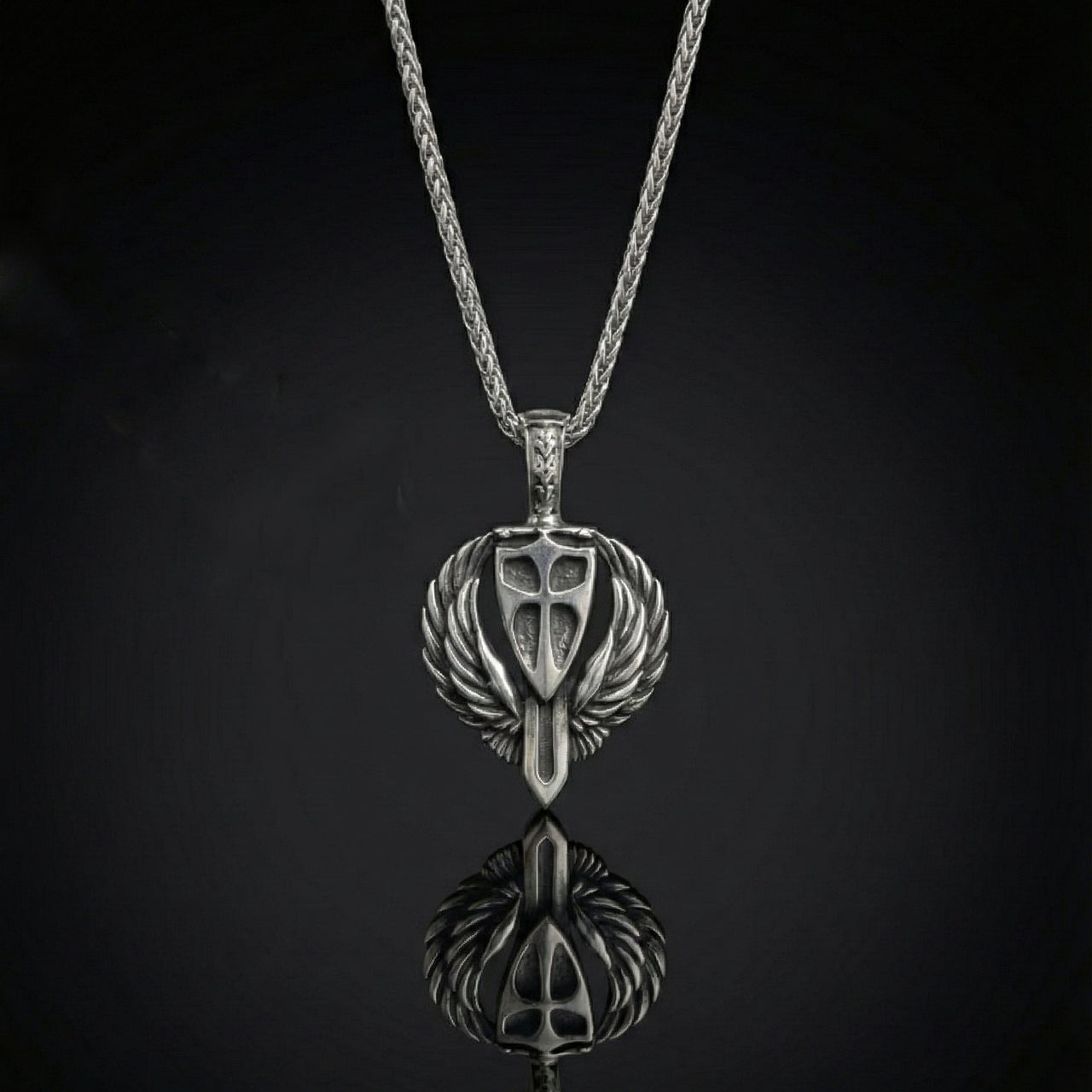 Warrior of Faith – Archangel Michael Shield Pendant