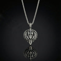 Thumbnail for Warrior of Faith – Archangel Michael Shield Pendant